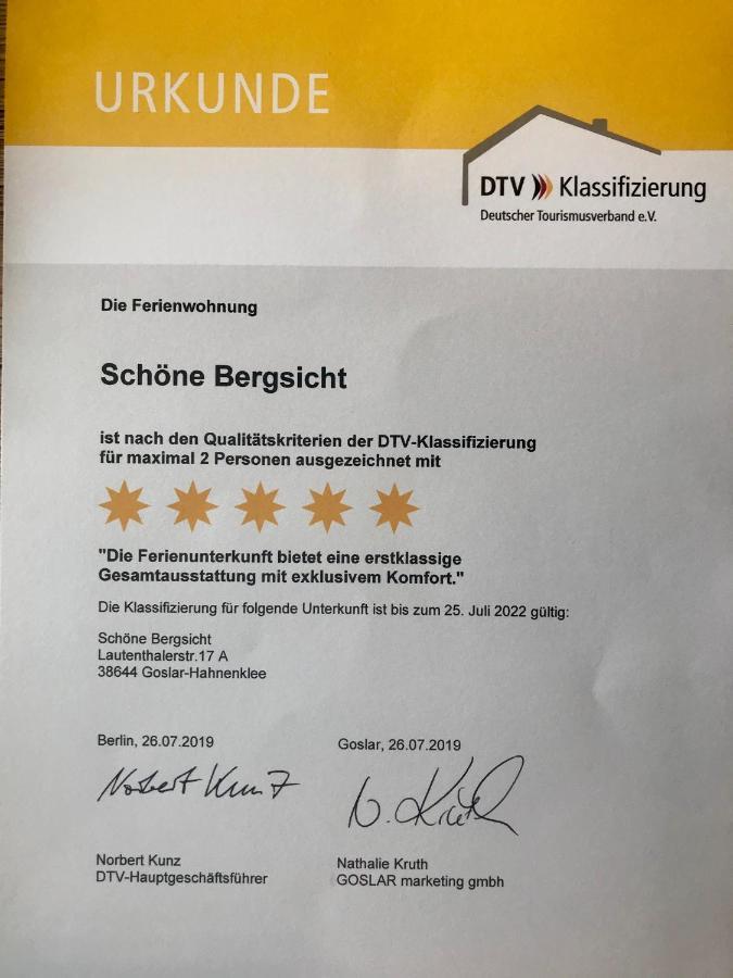 Schoene Bergsicht กอสลาร์ ภายนอก รูปภาพ